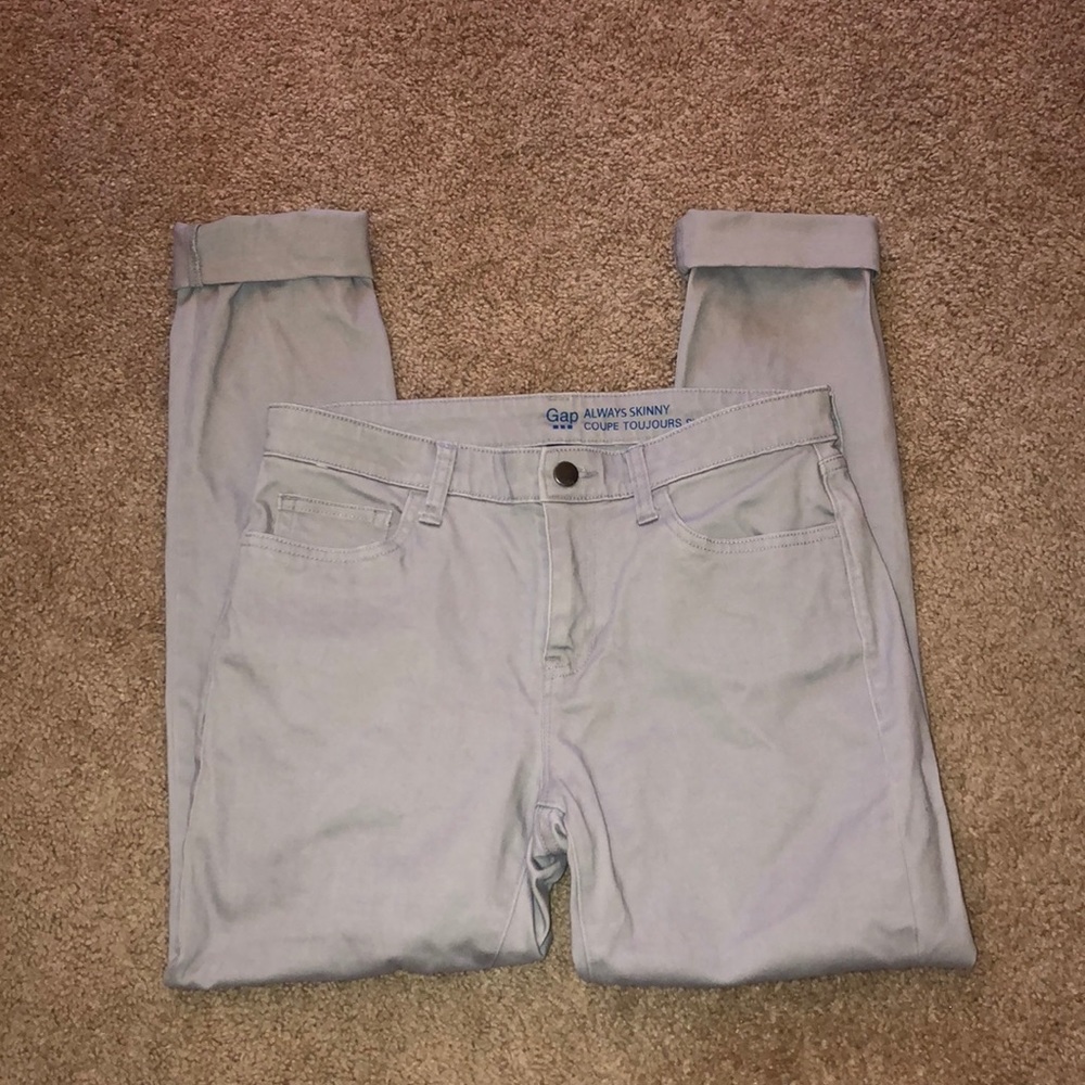 Gray pants